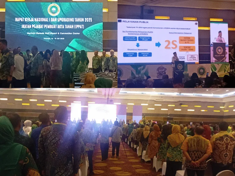 Wali Kota Manado Hadiri Rakernas I & Upgrading IPPAT Tahun 2025, Menteri ATR Soroti Pelayanan Lambat dan Pungli